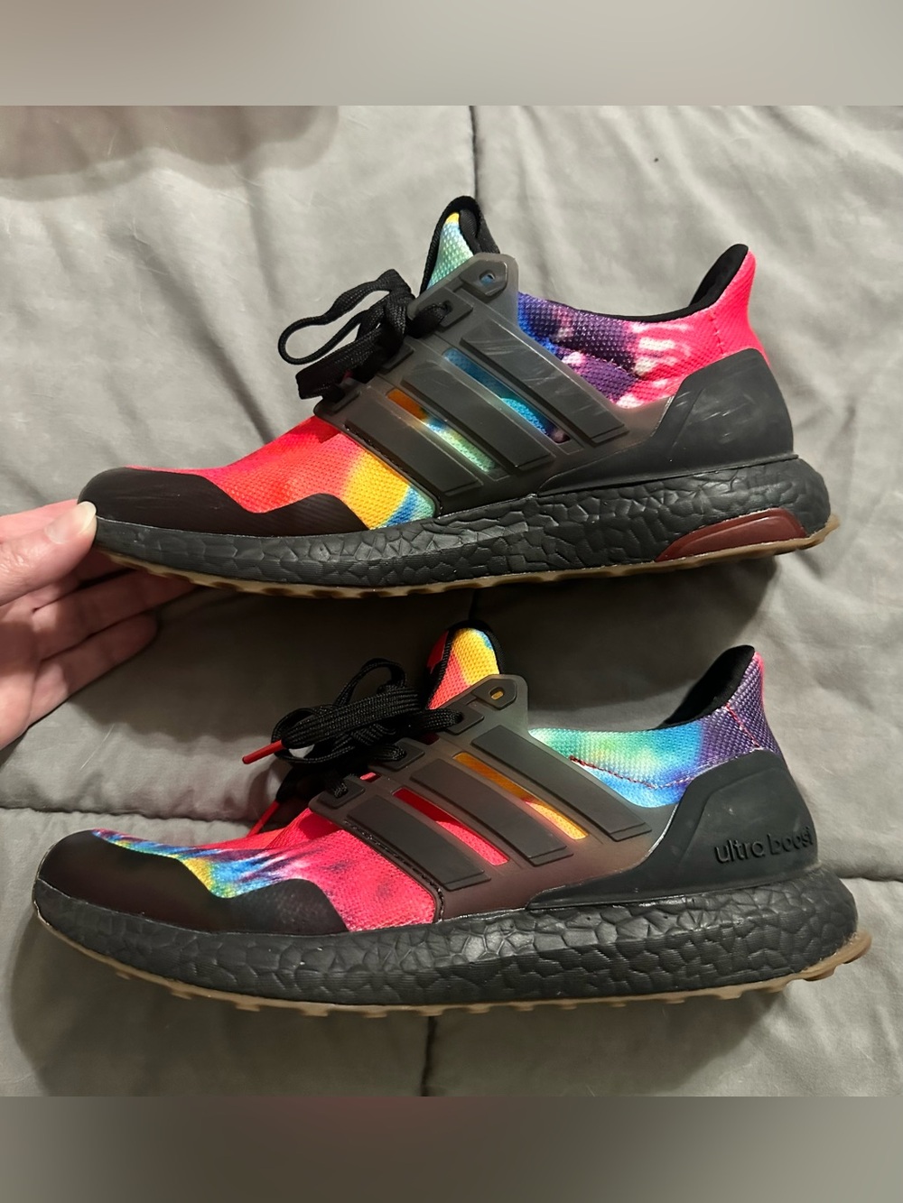 Adidas Women’s Woodstock Ultraboost Black Tie Dye